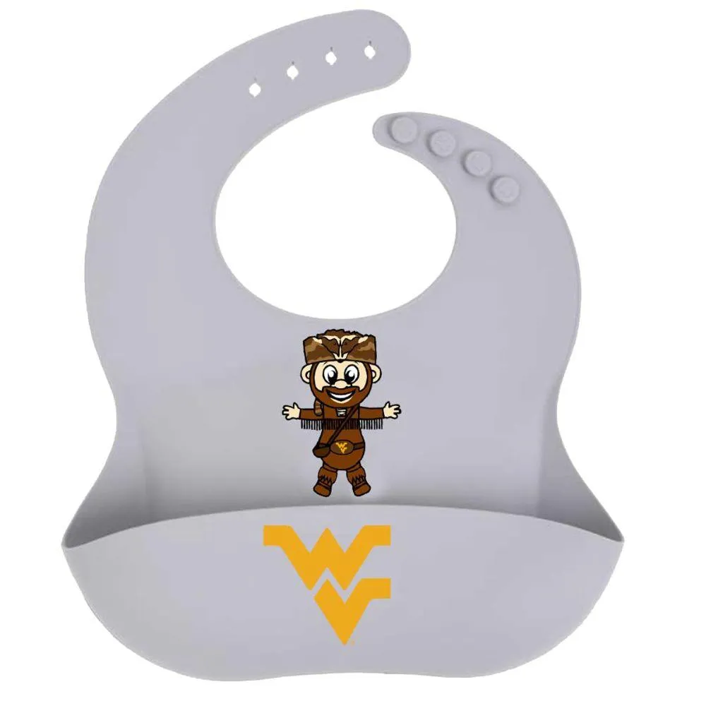  Wvu | West Virginia Pascots Silicone Mountaineer Bib | Alumni Hall