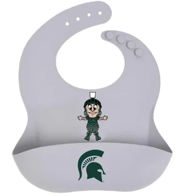  Spartans | Michigan State Pascots Silicone Sparty Bib | Alumni Hall