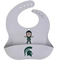  Spartans | Michigan State Pascots Silicone Sparty Bib | Alumni Hall