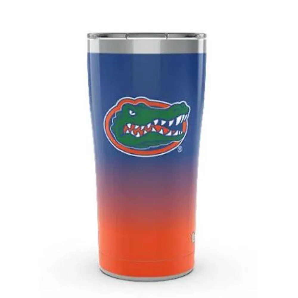 20oz White Gator Coated Tumbler