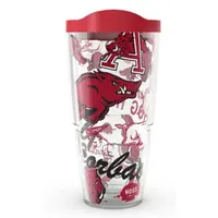  Razorbacks | Arkansas Tervis 24oz All Over Tumbler | Alumni Hall