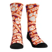 Clemson | Logo Sketch Crew Sock Alumni Hall