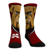 Bulldogs | Mississippi State Split Mascot Face Crew Sock Alumni Hall