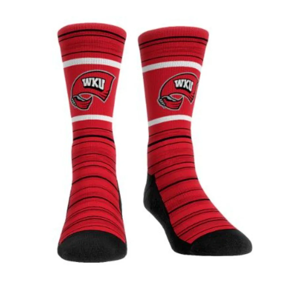 Wku | Western Kentucky Classic Lines Crew Sock Alumni Hall