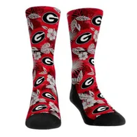 Dawgs | Georgia Floral Crew Sock Alumni Hall