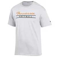 Vols | Tennessee Champion Script Bar Softball Short Sleeve Tee Alumni Hall