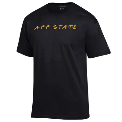 App | Appalachian State Champion A.P.P S.T.A.T.E Short Sleeve Tee Alumni Hall