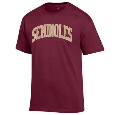 Fsu | Florida State Champion Seminoles Arch Short Sleeve Tee Alumni Hall