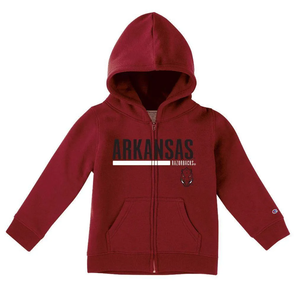 Razorbacks | Arkansas Champion Infant Full Zip Fleece Hoodie Alumni Hall