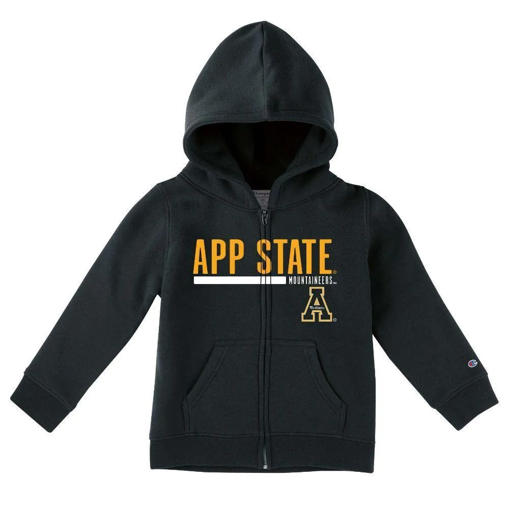 App | Appalachian State Champion Infant Full Zip Fleece Hoodie Alumni Hall