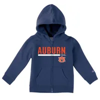 Aub | Auburn Champion Toddler Full Zip Fleece Hoodie Alumni Hall