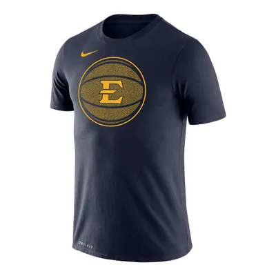 ETSU Nike Drifit Legend Basketball Logo Short Sleeve Tee