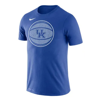 Cats | Kentucky Nike Drifit Legend Basketball Logo Short Sleeve Tee Alumni Hall