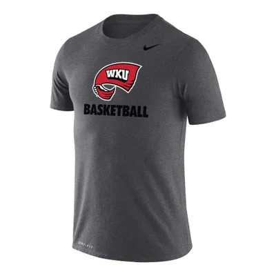 Wku | Western Kentucky Nike Drifit Legend Basketball Short Sleeve Tee Alumni Hall