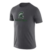 Spartans | Michigan State Nike Drifit Legend Basketball Short Sleeve Tee Alumni Hall