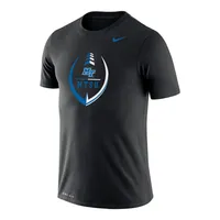 Mtsu | Nike Drifit Football Element With Logo Short Sleeve Tee Alumni Hall