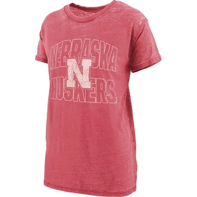 Nebraska Pressbox Maxine Vintage BF Tee