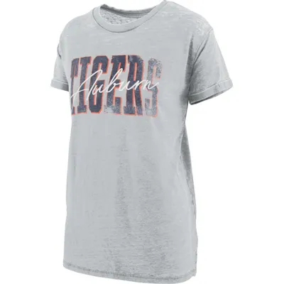 Aub | Auburn Pressbox Everest Vintage Bf Tee Alumni Hall