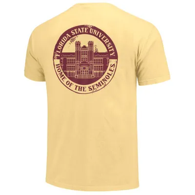 Fsu | Florida State Campus Stamp Short Sleeve Comfort Colors Tee Alumni Hall