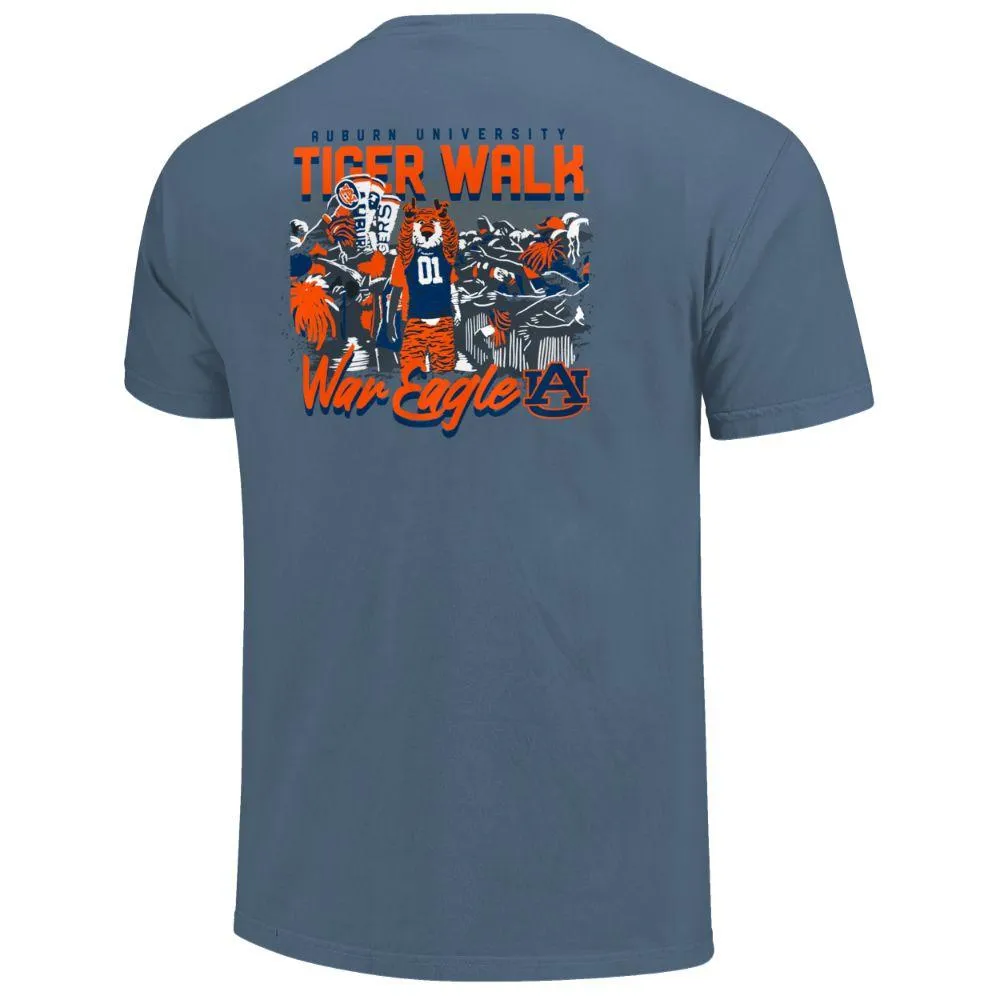 Aub | Auburn Tiger Walk Short Sleeve Comfort Colors Tee Alumni Hall