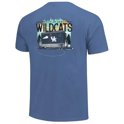 Cats | Kentucky Cooler Fishing Scene Short Sleeve Comfort Colors Tee Alumni Hall