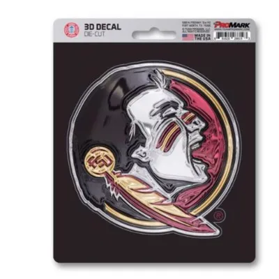  Fsu | Florida State 5  Seminole 3d Decal | Alumni Hall