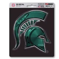  Spartans | Michigan State 5  Spartan Head 3d Decal | Alumni Hall