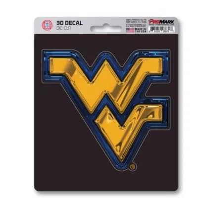  Wvu | West Virginia 5  Wv 3d Decal | Alumni Hall