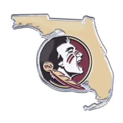  Fsu | Florida State Embossed State Emblem | Alumni Hall