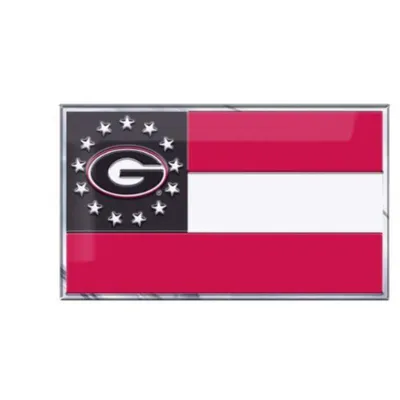  Dawgs | Georgia Embossed Flag Emblem | Alumni Hall