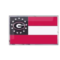  Dawgs | Georgia Embossed Flag Emblem | Alumni Hall