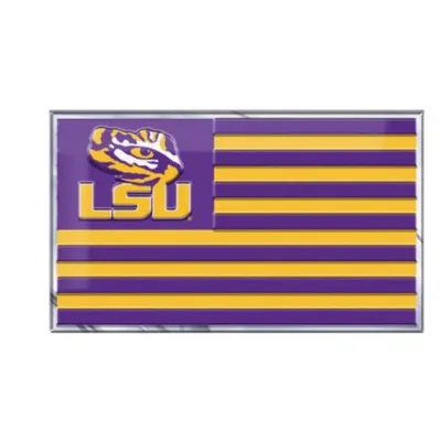 LSU Embossed Flag Emblem