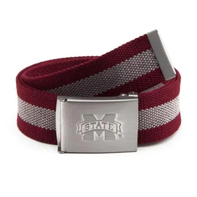  Bulldogs | Mississippi State Eagles Wings Fabric Belt | Alumni Hall