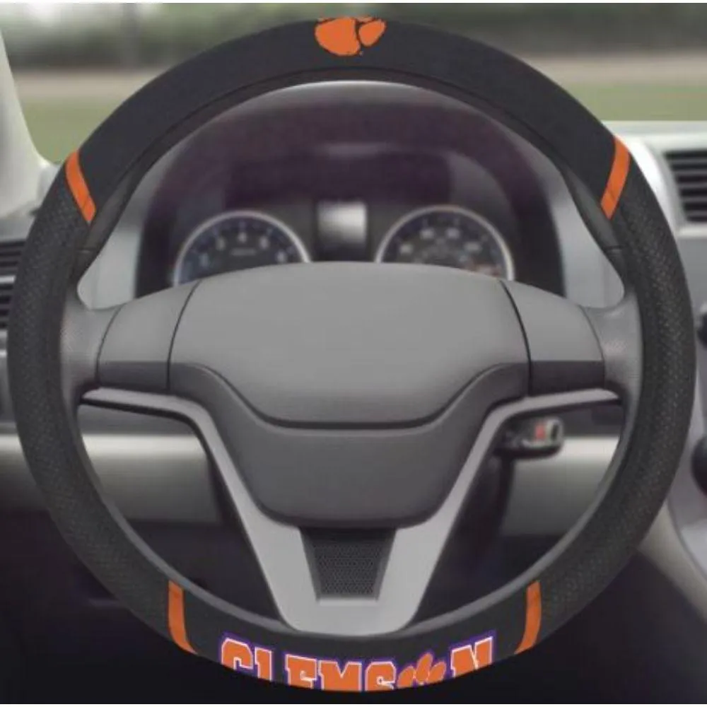  Clemson | Clemson Steering Wheel Cover | Alumni Hall