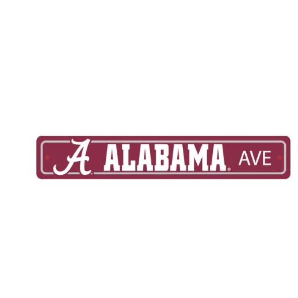  Bama | Alabama 4  X 24  Street Sign | Alumni Hall