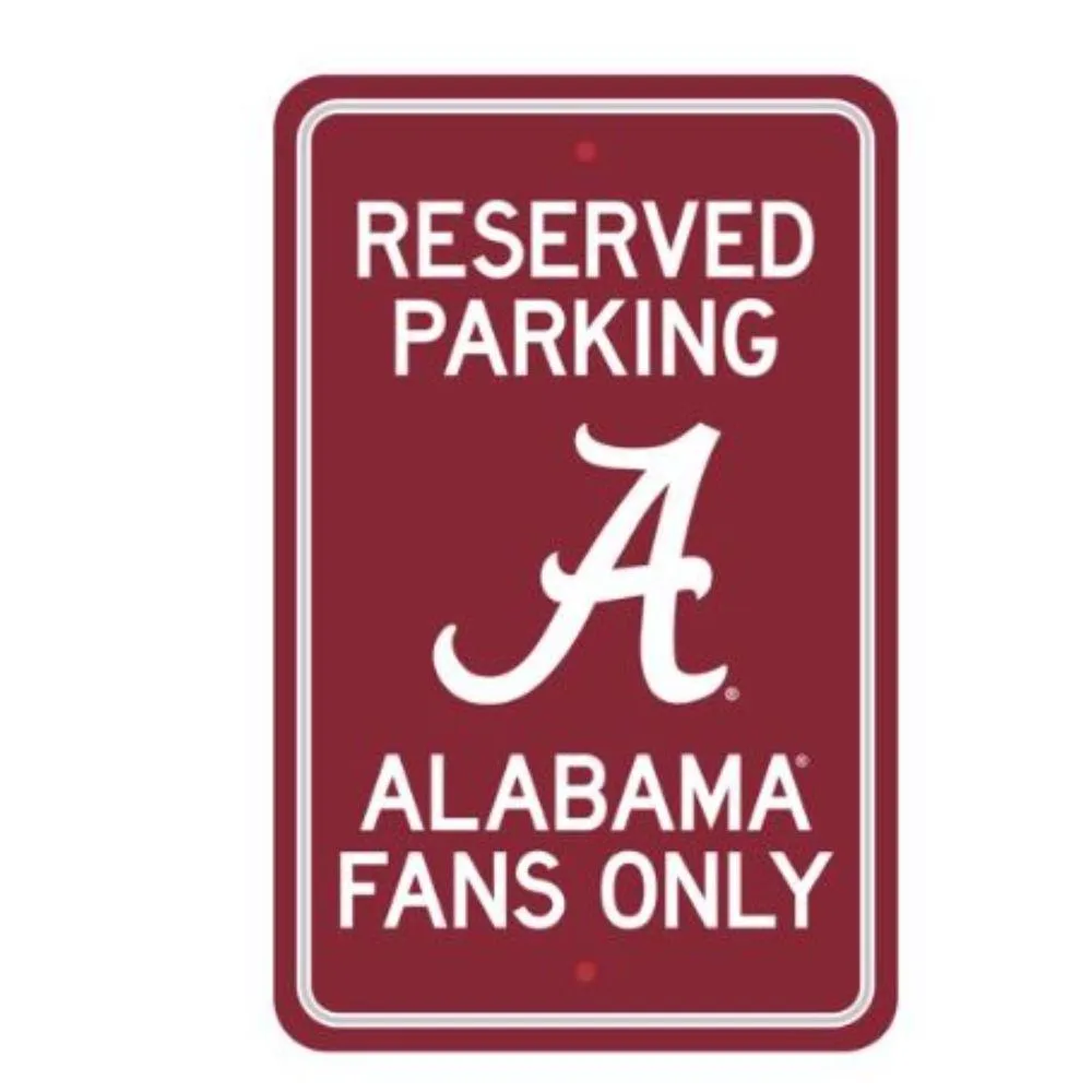  Bama | Alabama 18  X 11.5  Reserved Parking Sign | Alumni Hall