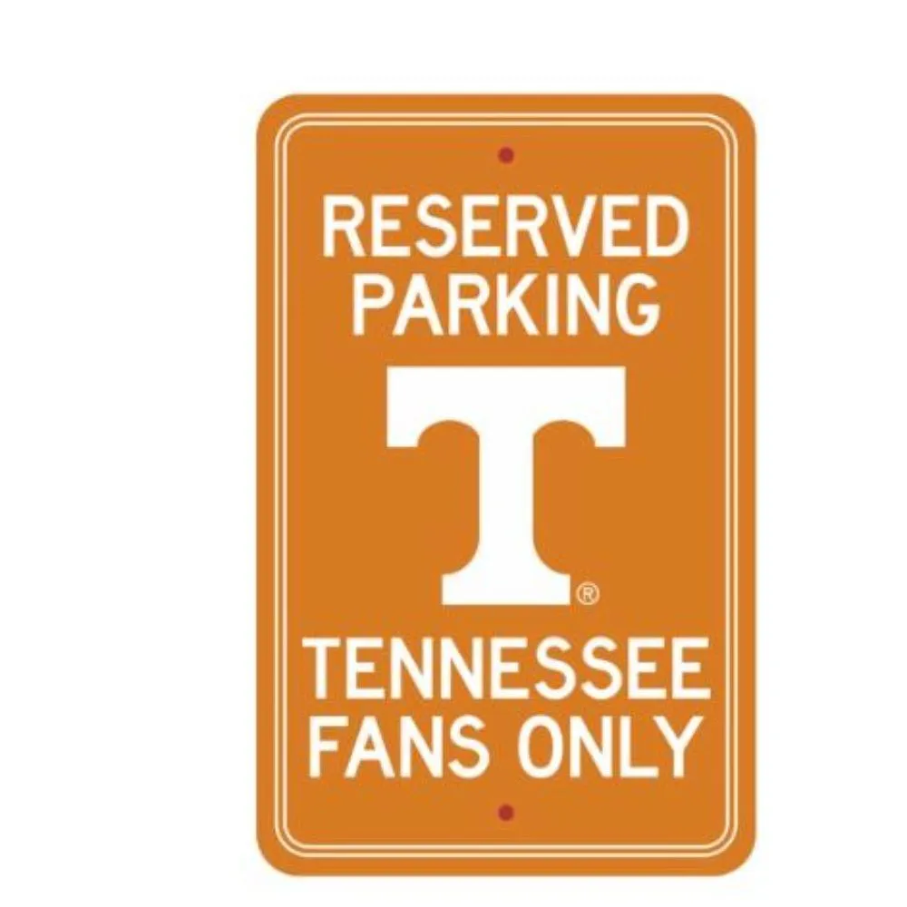  Vols | Tennessee 18  X 11.5  Reserved Parking Sign | Alumni Hall