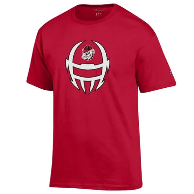 Dawgs | Georgia Champion Men's Helmet Silhouette Tee Alumni Hall