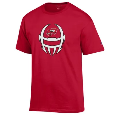 Wku | Western Kentucky Champion Men's Helmet Silhouette Tee Alumni Hall