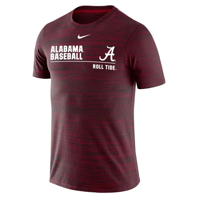 Alumni Hall Bama  Alabama Nike Replica Crimson Baseball Jersey