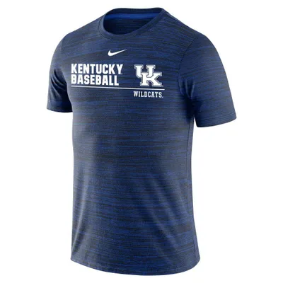 Cats | Kentucky Nike Drifit Legend Velocity Baseball Short Sleeve Tee Alumni Hall