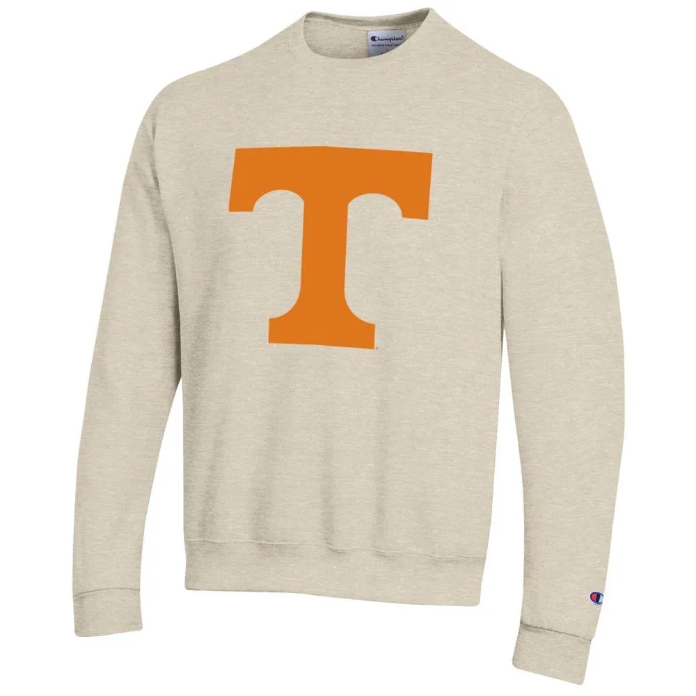 Vols | Tennessee Champion Giant Power T Crew Sweatshirt Alumni Hall