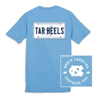 Unc | Southern Tide License Plate Tee Alumni Hall