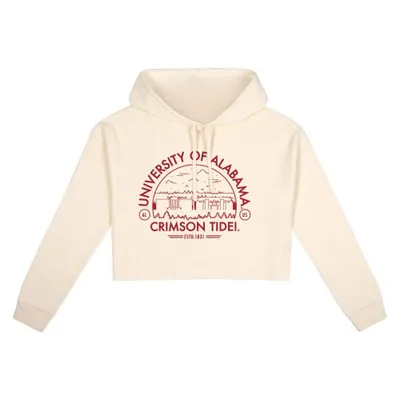 Bama | Alabama Uscape Women's Voyager Cropped Hoodie Alumni Hall