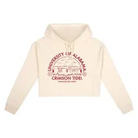 Bama | Alabama Uscape Women's Voyager Cropped Hoodie Alumni Hall