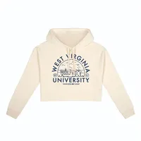 Wvu | West Virginia Uscape Women's Voyager Cropped Hoodie Alumni Hall