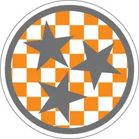  Ahs | 4 Inch Checkerboard Grey Tristar Decal | Alumni Hall