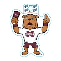 Mississippi State Blue 84 Vault Bully with Cowbell Decal