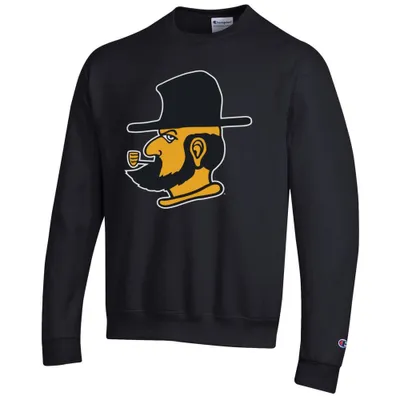 App | Appalachian State Champion Giant Yosef Logo Crew Sweatshirt Alumni Hall