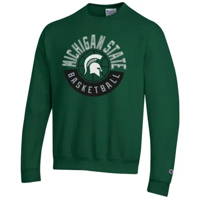 Spartans | Michigan State Champion Center Court Basketball Sweatshirt Alumni Hall